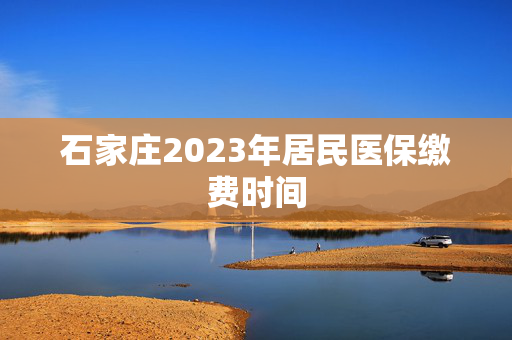 石家庄2023年居民医保缴费时间