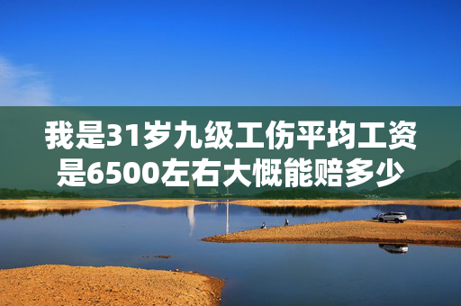 我是31岁九级工伤平均工资是6500左右大慨能赔多少钱