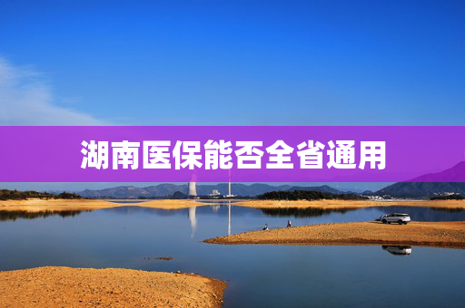 湖南医保能否全省通用