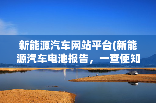 新能源汽车网站平台(新能源汽车电池报告，一查便知！常用查询技巧大揭秘)
