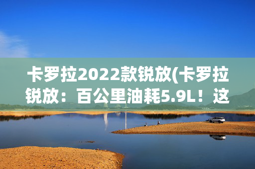 卡罗拉2022款锐放(卡罗拉锐放：百公里油耗5.9L！这辆丰田SUV只卖12.98万)