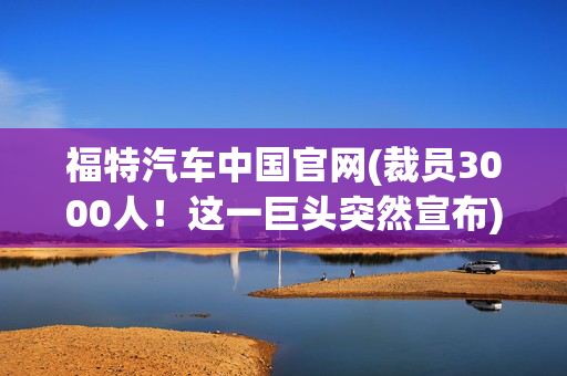 福特汽车中国官网(裁员3000人！这一巨头突然宣布)