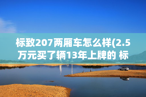 标致207两厢车怎么样(2.5万元买了辆13年上牌的 标致207两厢版)
