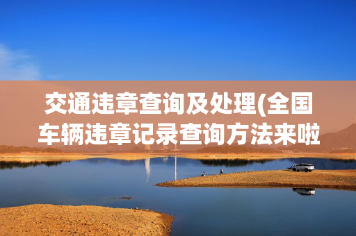交通违章查询及处理(全国车辆违章记录查询方法来啦，机动车交通违章查询一键可查)
