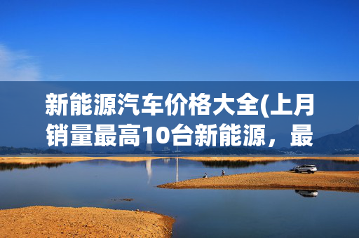 新能源汽车价格大全(上月销量最高10台新能源，最低3万级，价格“打”下来了)