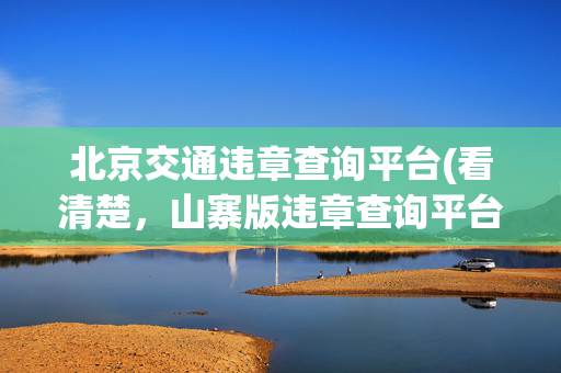 北京交通违章查询平台(看清楚，山寨版违章查询平台长这样！)