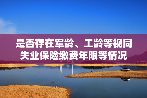 是否存在军龄、工龄等视同失业保险缴费年限等情况