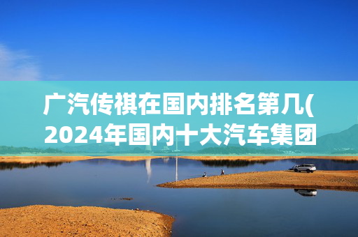 广汽传祺在国内排名第几(2024年国内十大汽车集团销量排名出炉：比亚迪、上汽集团争冠军，吉利、奇瑞排名明显上升)