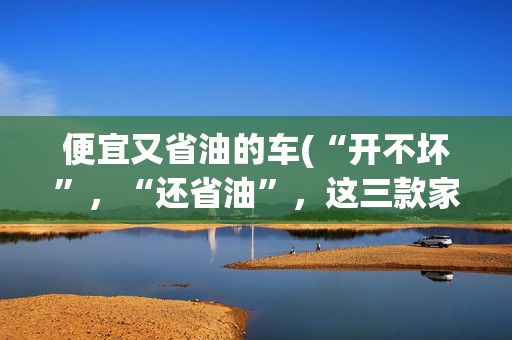 便宜又省油的车(“开不坏”，“还省油”，这三款家轿适合“穷人”开)