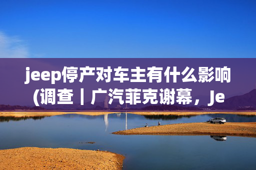 jeep停产对车主有什么影响(调查｜广汽菲克谢幕，Jeep店内停满特价车，百万车主慌不慌？)