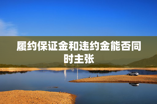 履约保证金和违约金能否同时主张