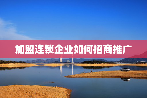 加盟连锁企业如何招商推广