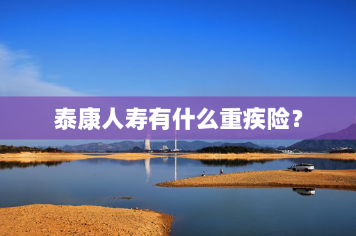 泰康人寿有什么重疾险？