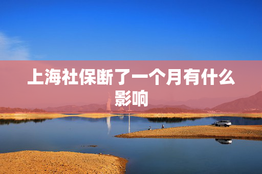 上海社保断了一个月有什么影响