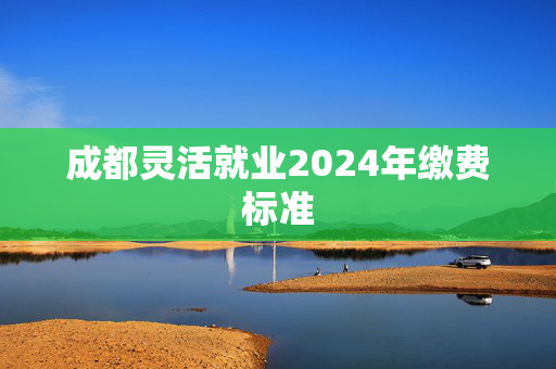 成都灵活就业2024年缴费标准